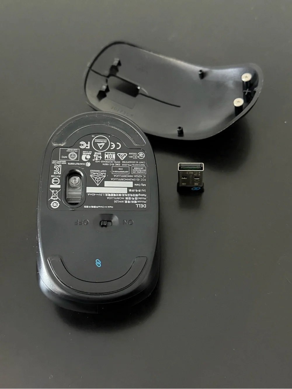 Dell Black Wireless Mouse